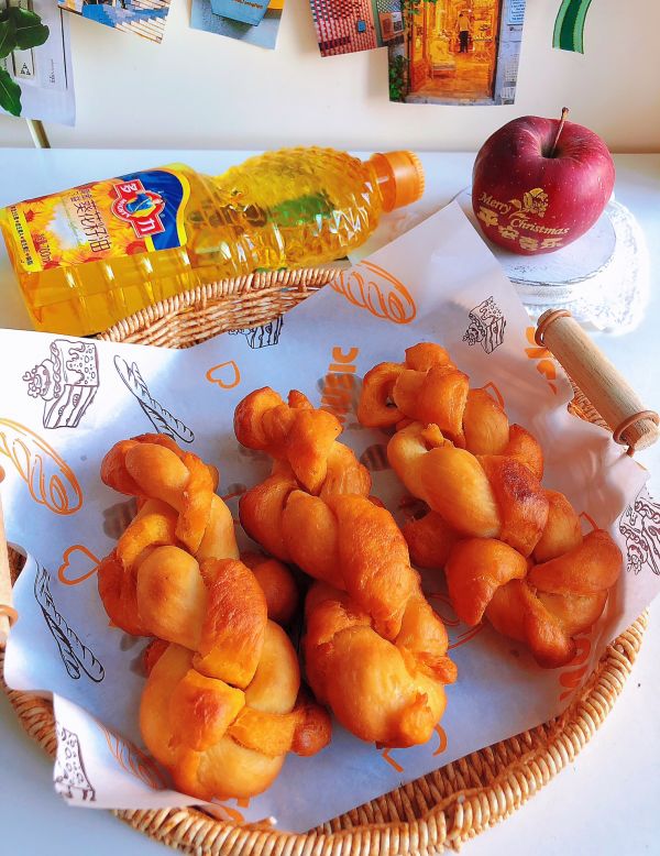 糖桂花双色麻花