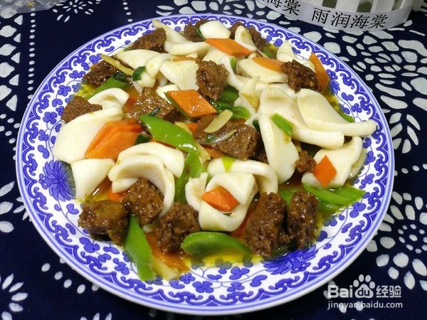 怎么做鱿鱼烩烤麸