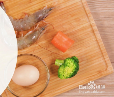 西兰花鲜虾蛋卷---养身系列