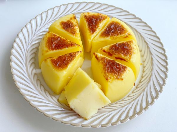 空气炸锅烤牛奶