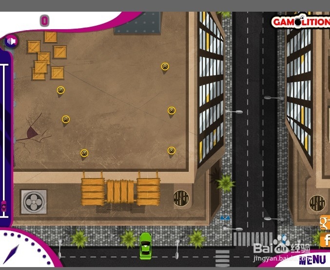 飞跃城市的小汽车小游戏攻略