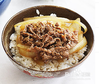 牛肉盖浇饭的家庭简易版做法介绍