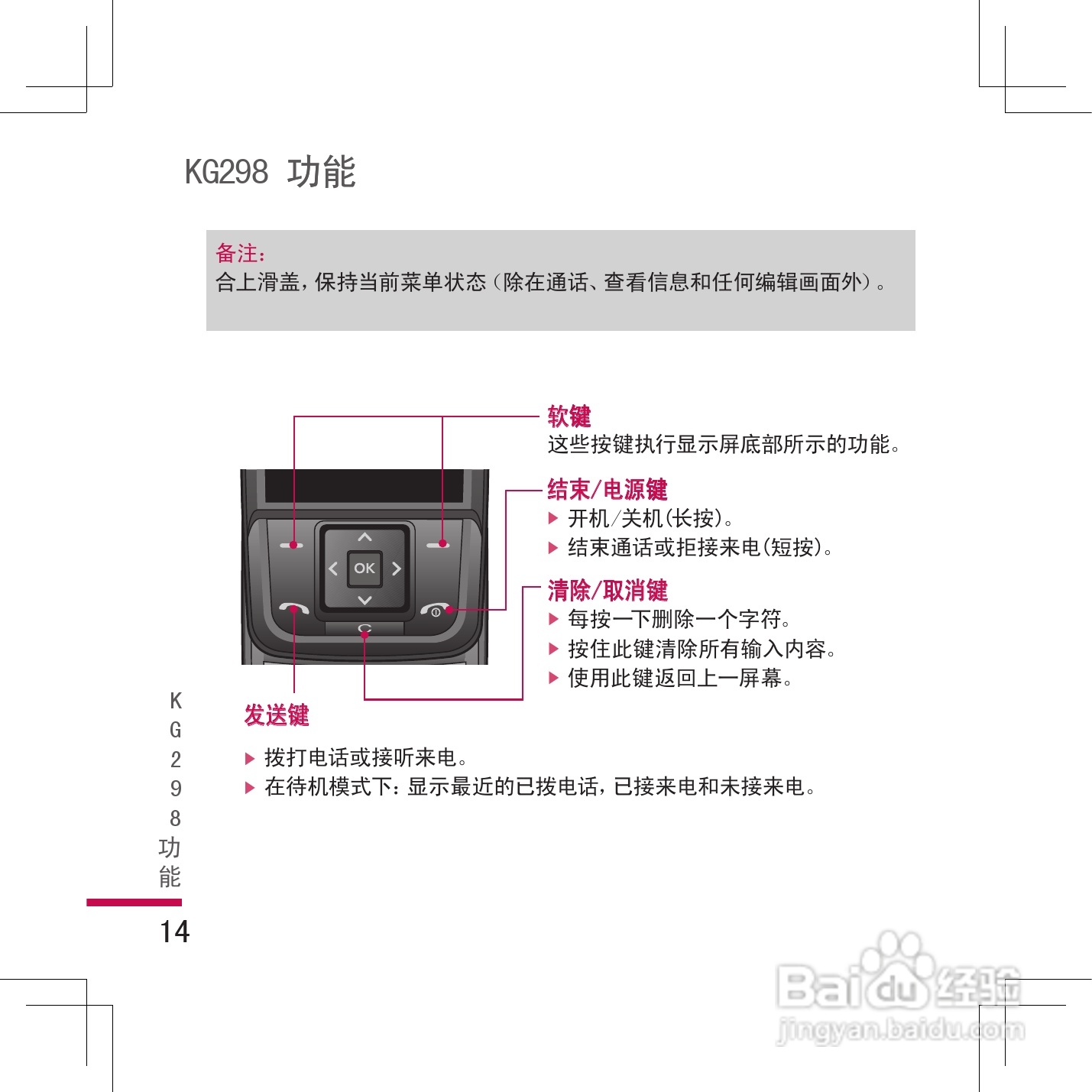 乐金手机KG298型使用说明书:[2]