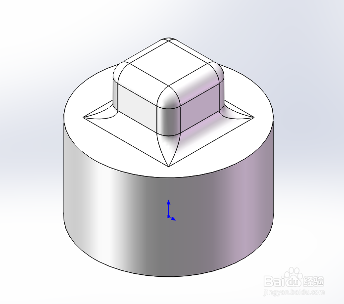 使用Solidworks绘制盒盖模型