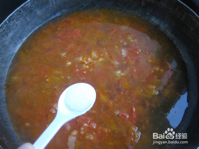 西红柿蛋花美味汤