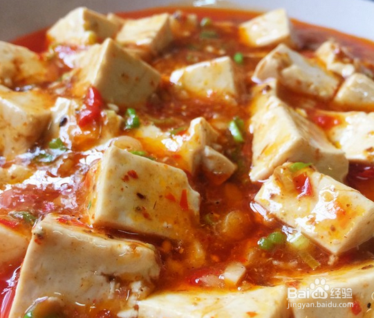 麻婆豆腐的做法