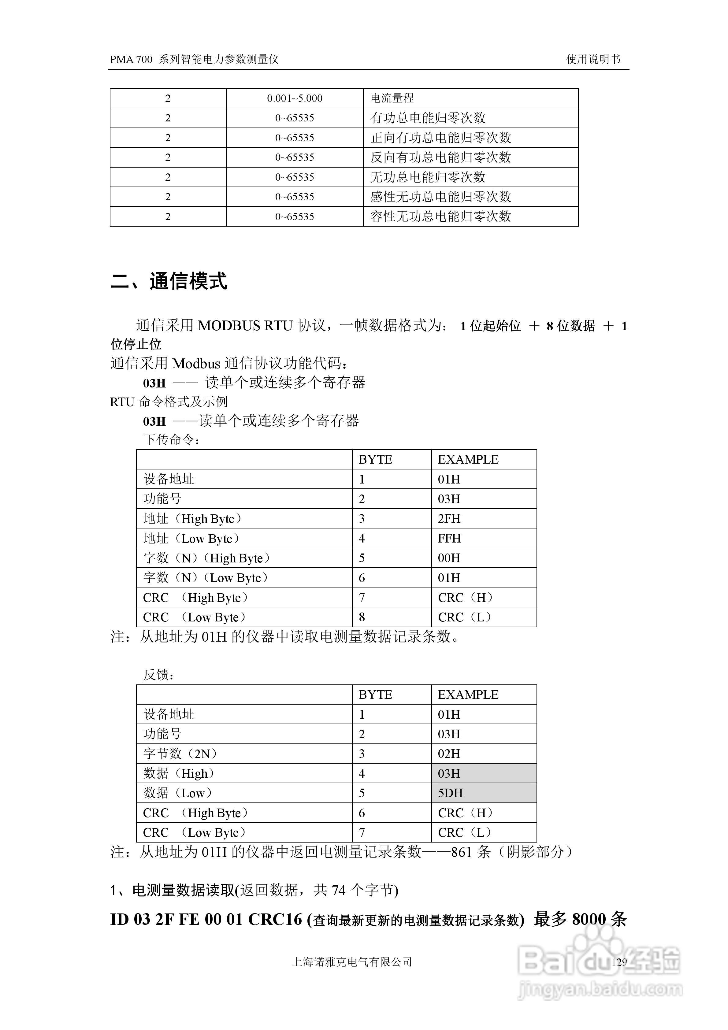 PMA 700智能电力参数测量仪使用说明书:[13]