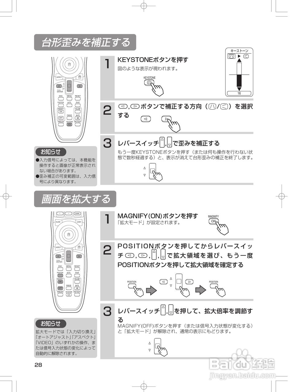 FUJITSU PJ-X3500投影机说明书:[3]