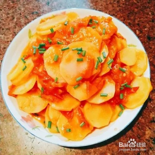 西红柿炒土豆