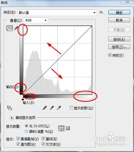 photoshop中曲线如何使用
