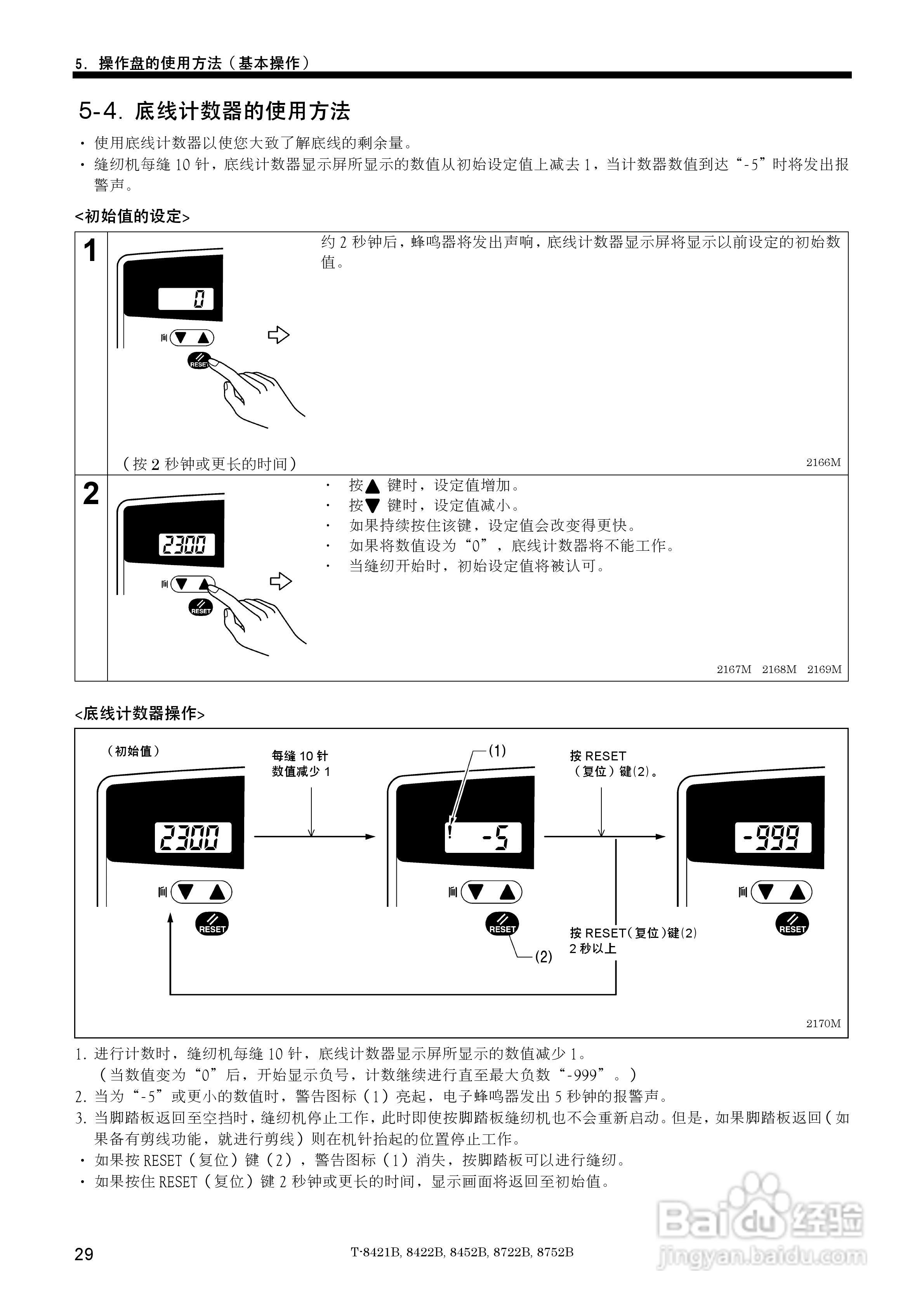 brother T-8421B缝纫机说明书:[4]