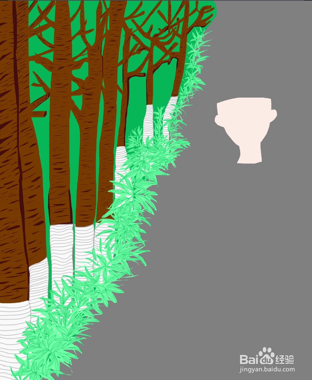 dxdll手绘之散步的女孩