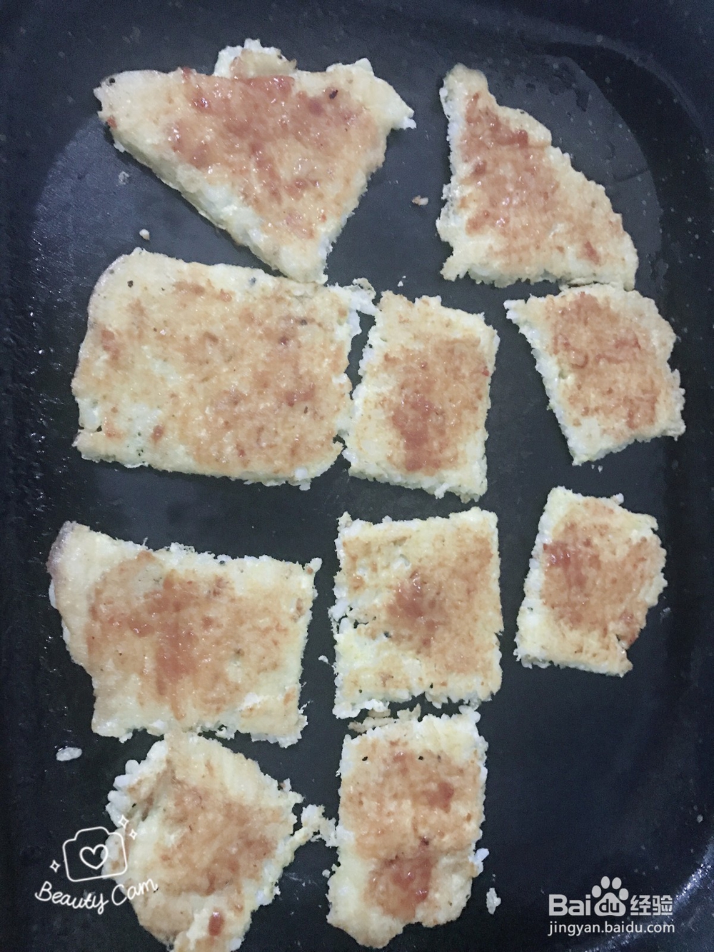 剩米饭新吃法,超好吃,再也不会浪费了。