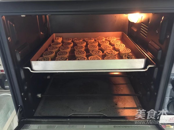 黑芝蔴年轮饼干