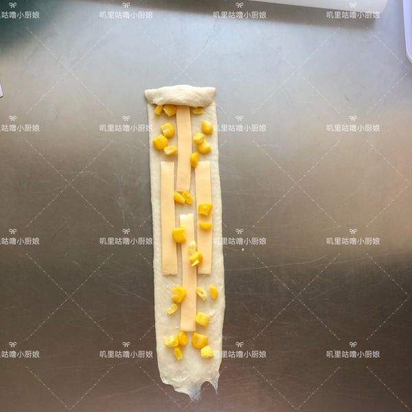 随心所欲的玉米芝士小餐包