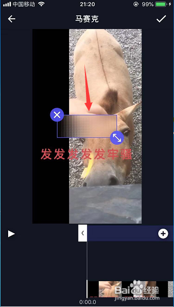 怎么给视频添加马赛克
