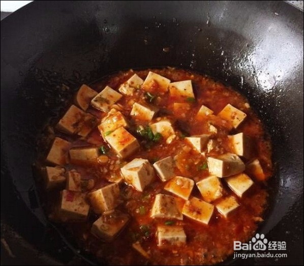 麻婆豆腐的家常做法