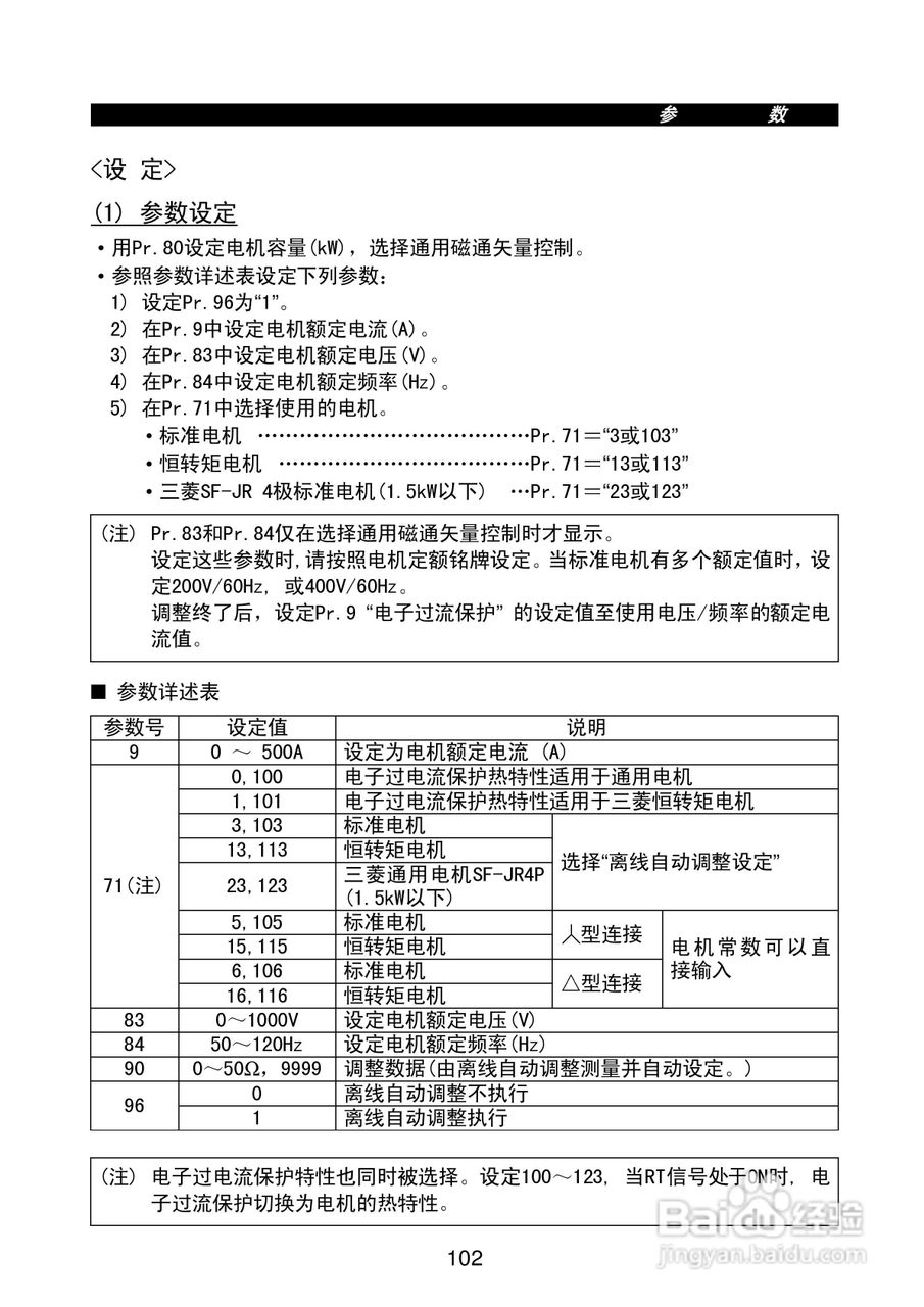 FR-E500系列变频调速器使用手册:[12]