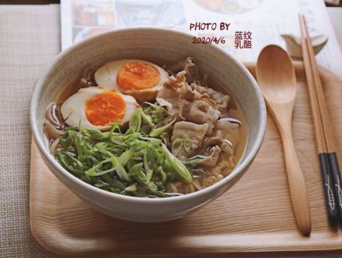 日式五花肉蕎麥麵