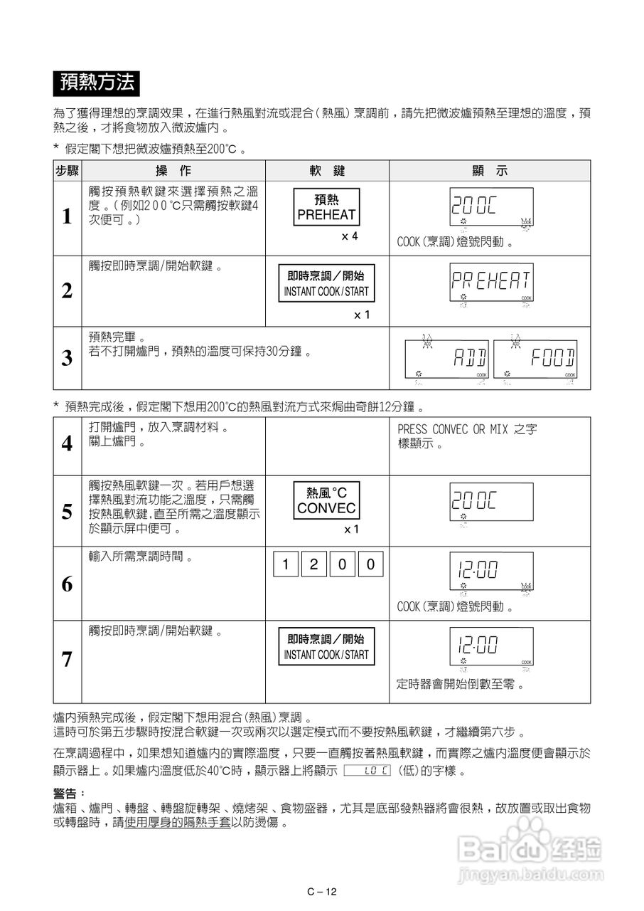 声宝R-882F型微波炉说明书:[1]