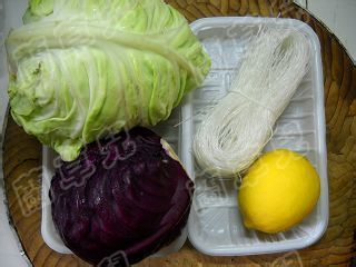 柠香包菜沙拉