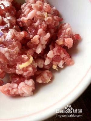 干贝青菜肉末粥