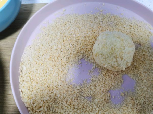 爆浆芝士土豆球