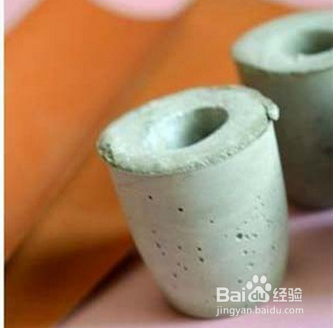 自制蜡烛底座烛台