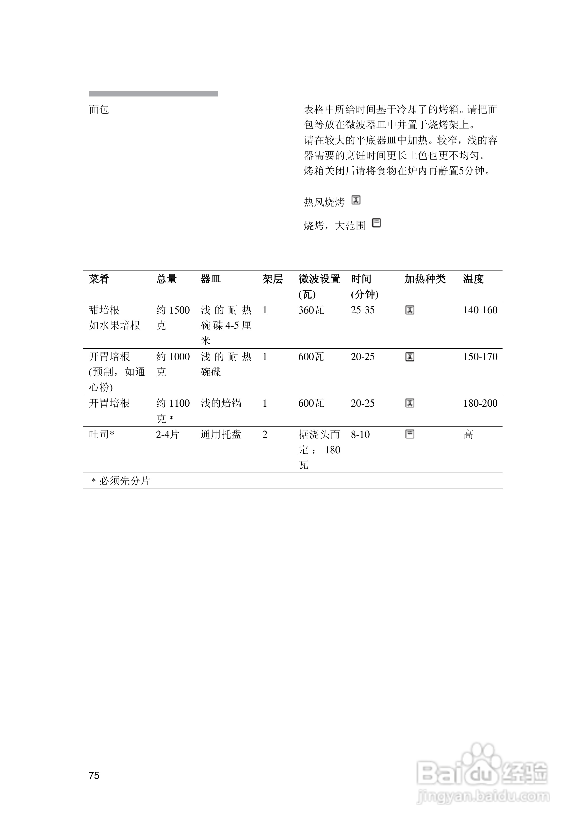 西门子HB86K770烤箱使用说明书:[8]