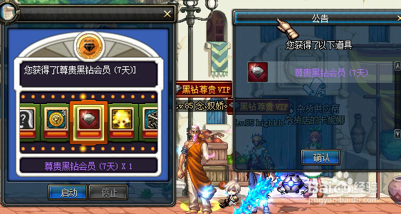DNF尊贵黑钻会员称号