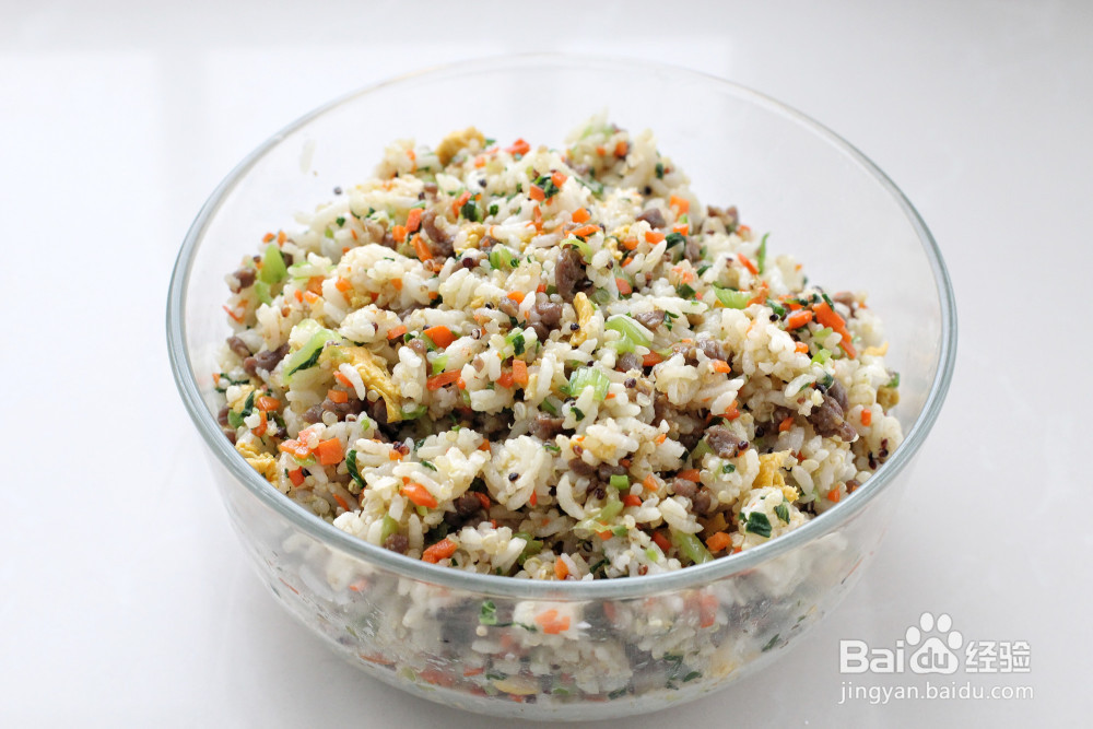 藜麦牛肉油菜饭团的做法