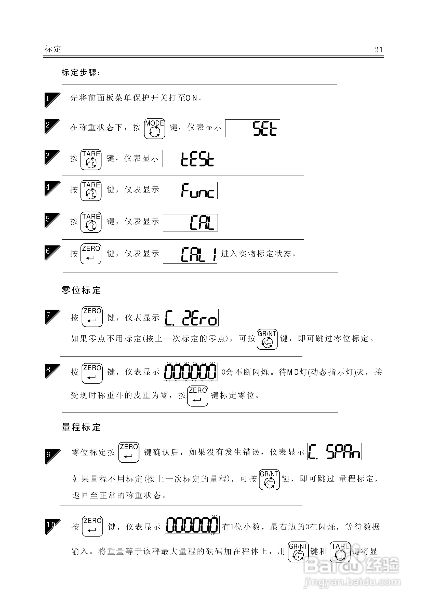 AC－9100A称重显示器说明书:[3]