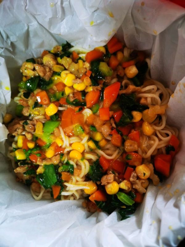 五彩缤纷烤面饼