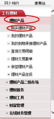 如何在网银购买理财产品
