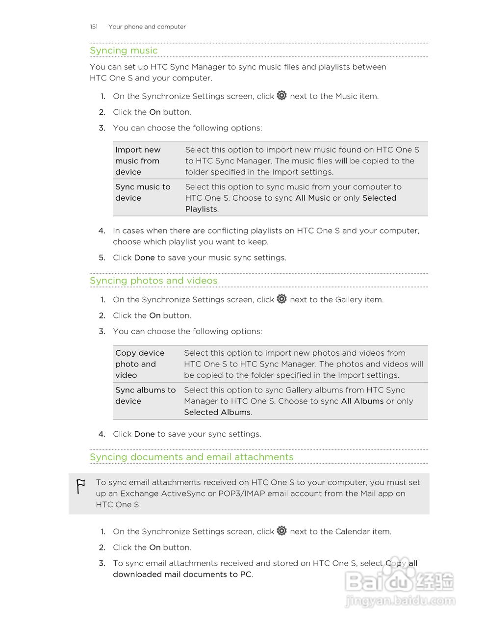 HTC(多普达) HTC One S手机说明书:[16]