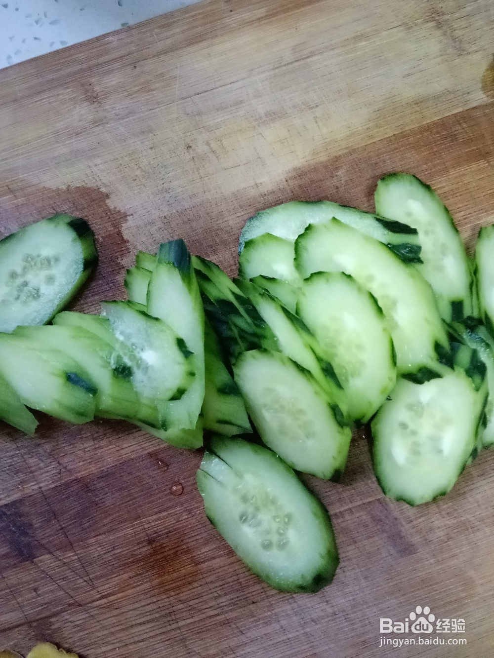 简单黄瓜炒肉片