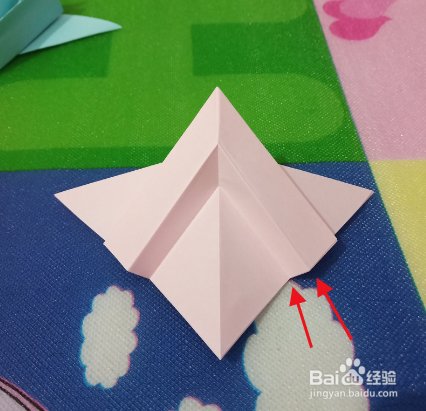 手工折纸之航天飞机的折法