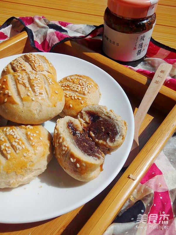玫瑰酱小麦饼