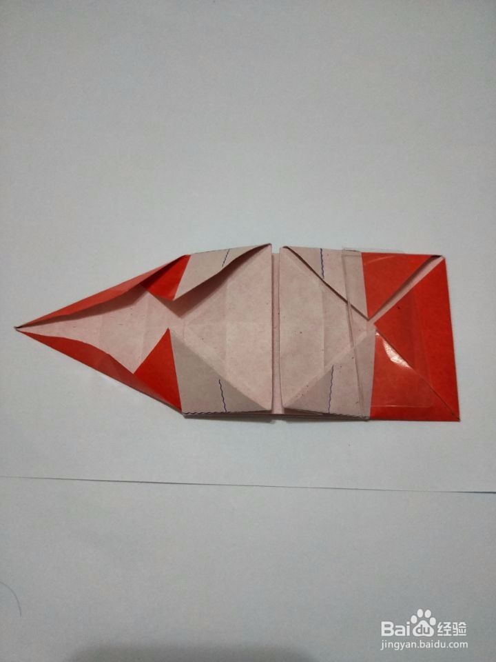 折纸:帆船。