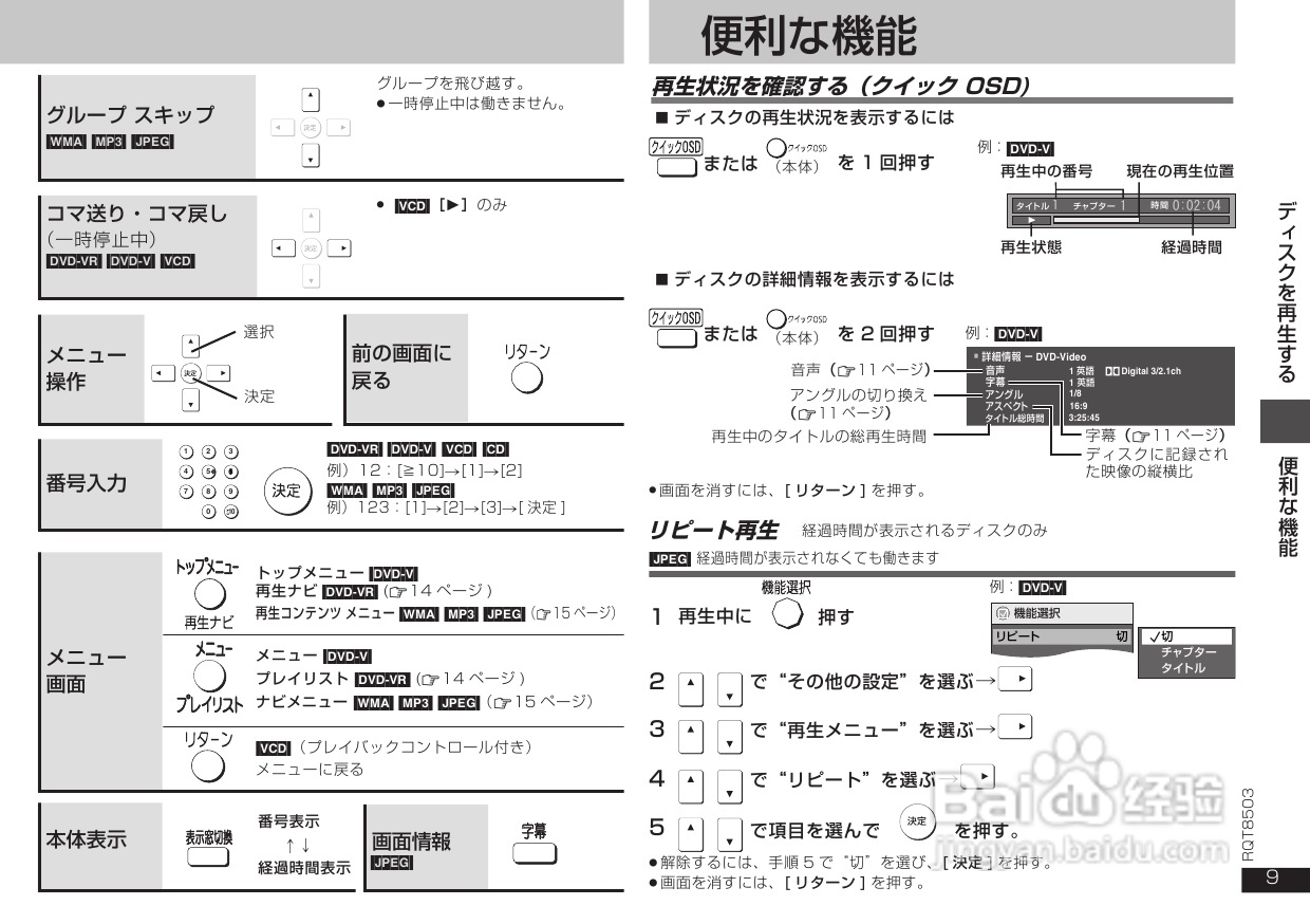 Panasonic DVD-S50 DVD播放器使用说明书:[1]