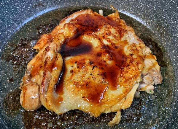 和风清酒照烧鸡腿饭