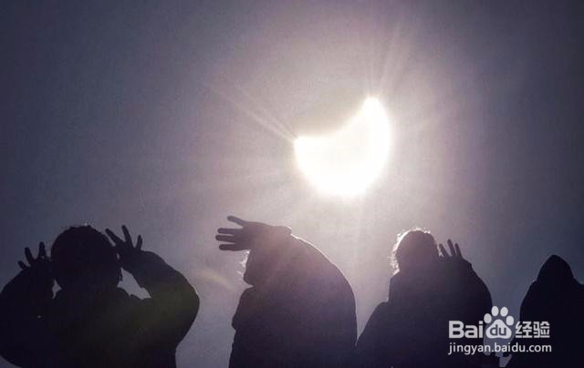 手机怎么拍日食