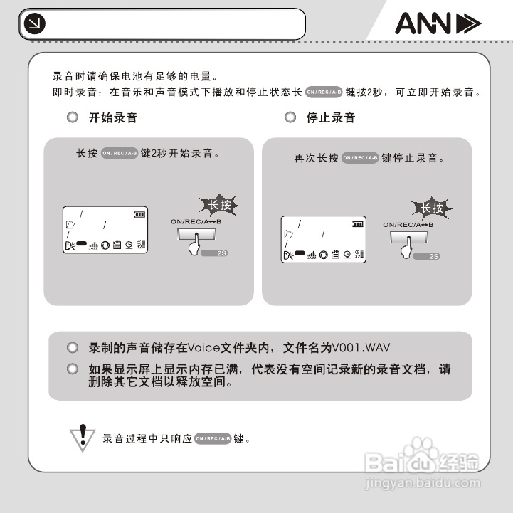 ANN FM-60播放器用户手册:[3]