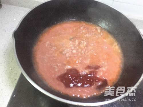 番茄肉末意面