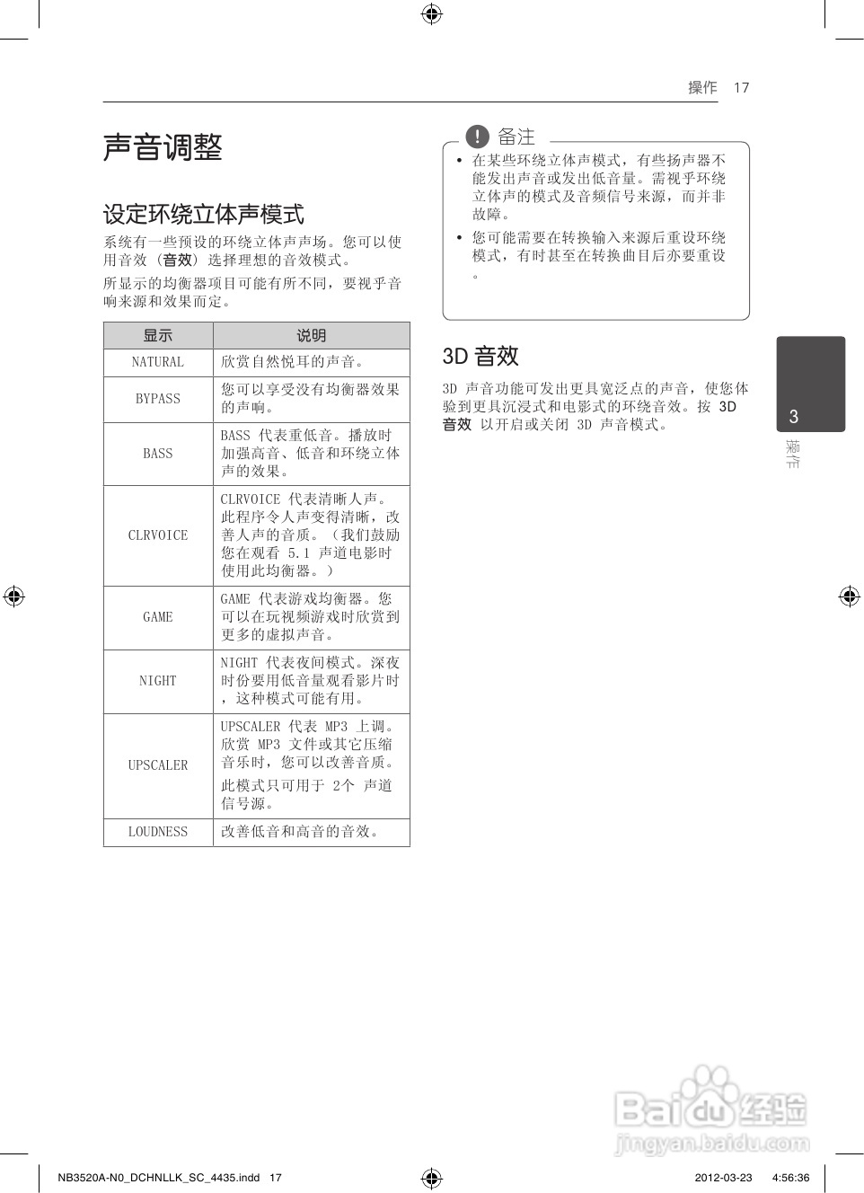 LG NB3520A音响使用说明书:[1]