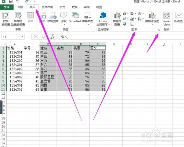 excel如何制作带数据标记的雷达图?