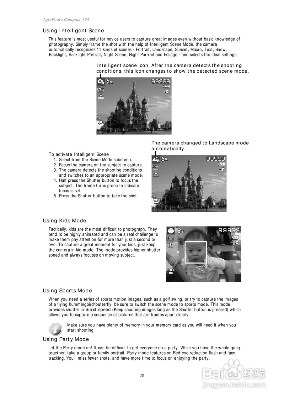 爱克发Compact 104数码相机使用说明书:[3]