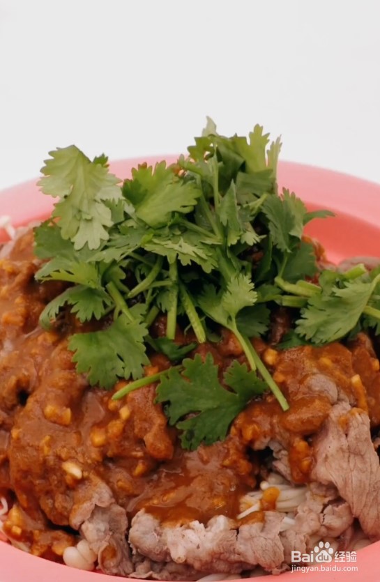 秘制金针菇肥牛