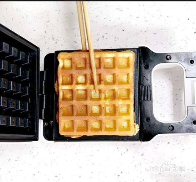 好吃又好看的华夫饼做法。