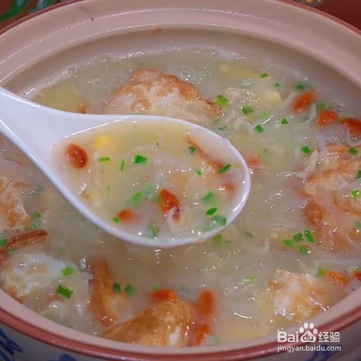 煎蛋萝卜汤的制作方法
